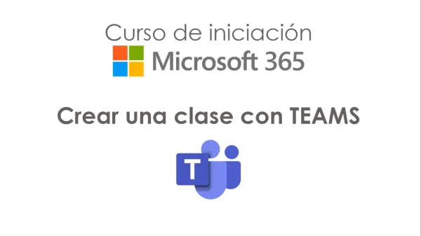 Imagen del curso Iniciación a Microsoft Teams para educación